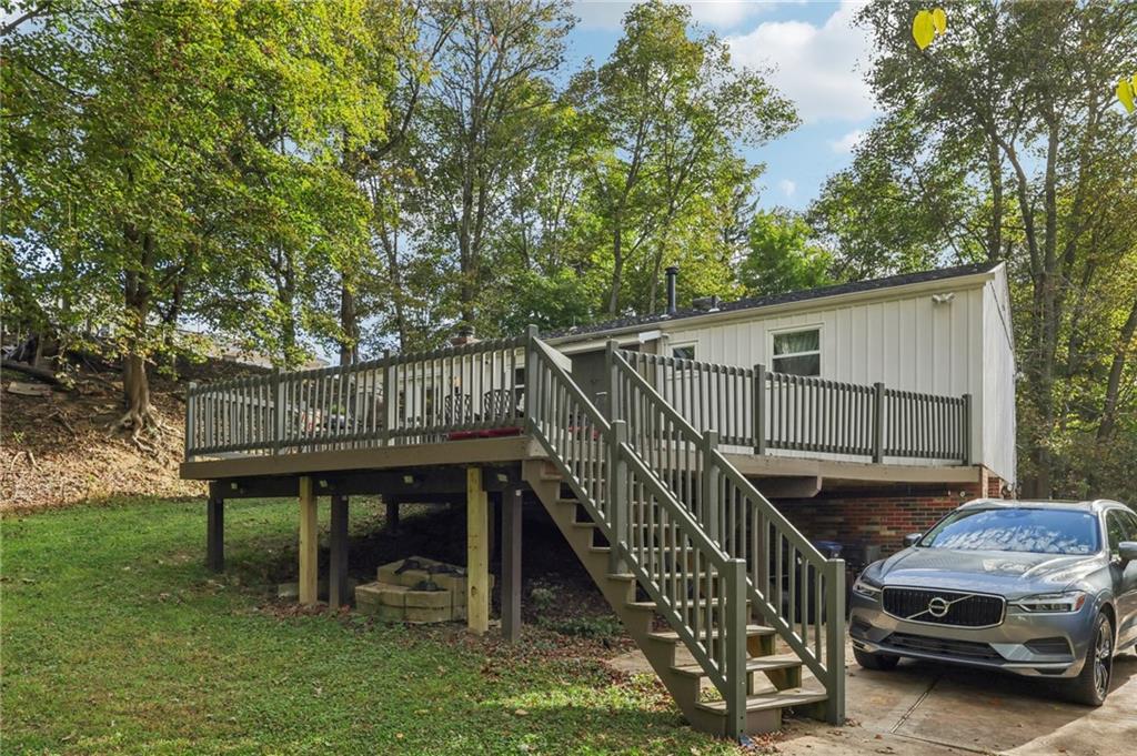 151 McIntyre Road Pittsburgh, PA 15237 - Photo 44 of 50 Large deck with new supports