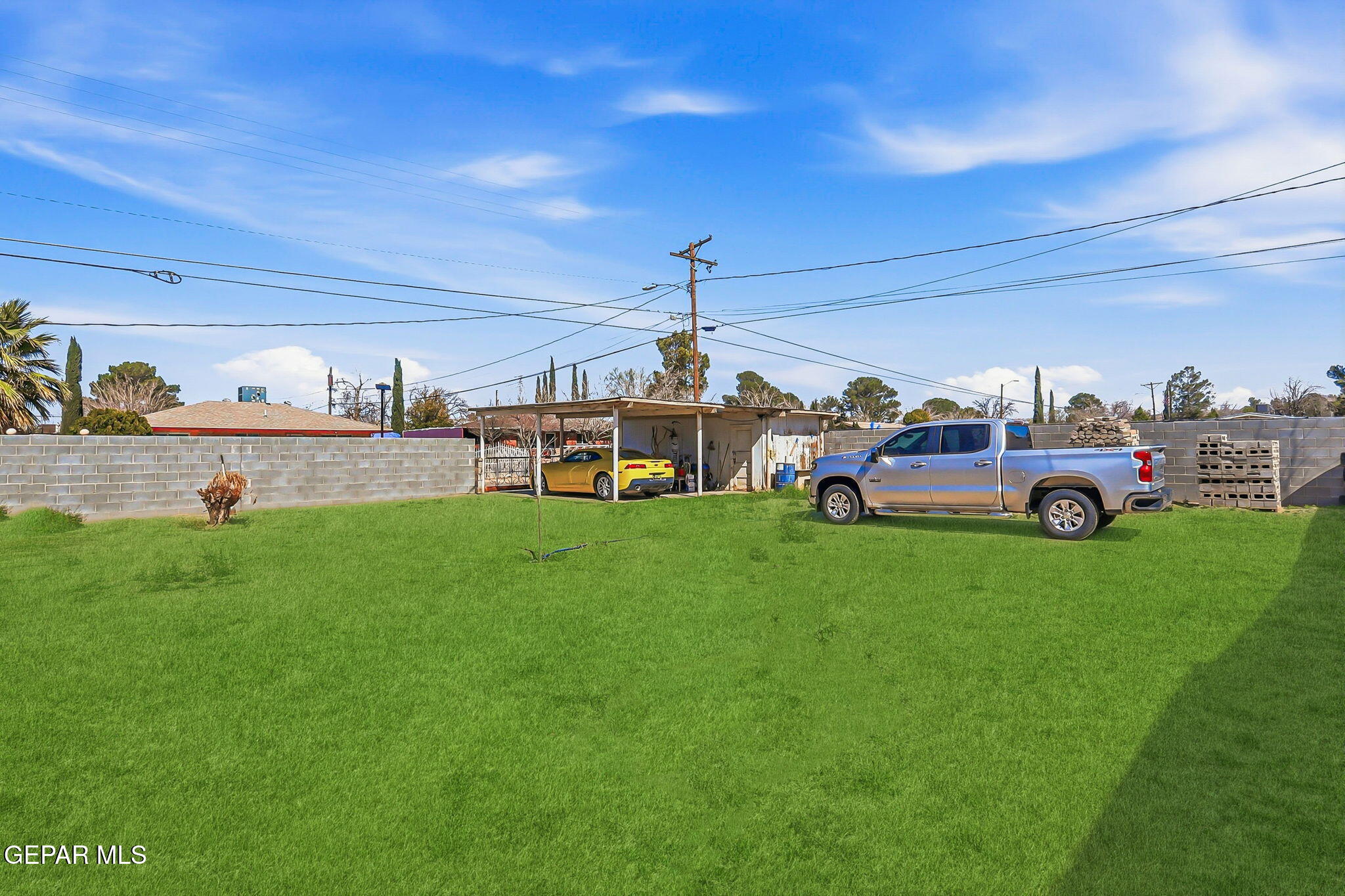 501 South 8th Street Anthony, TX 79821 - Photo 31 of 37 a front view of a house with garden