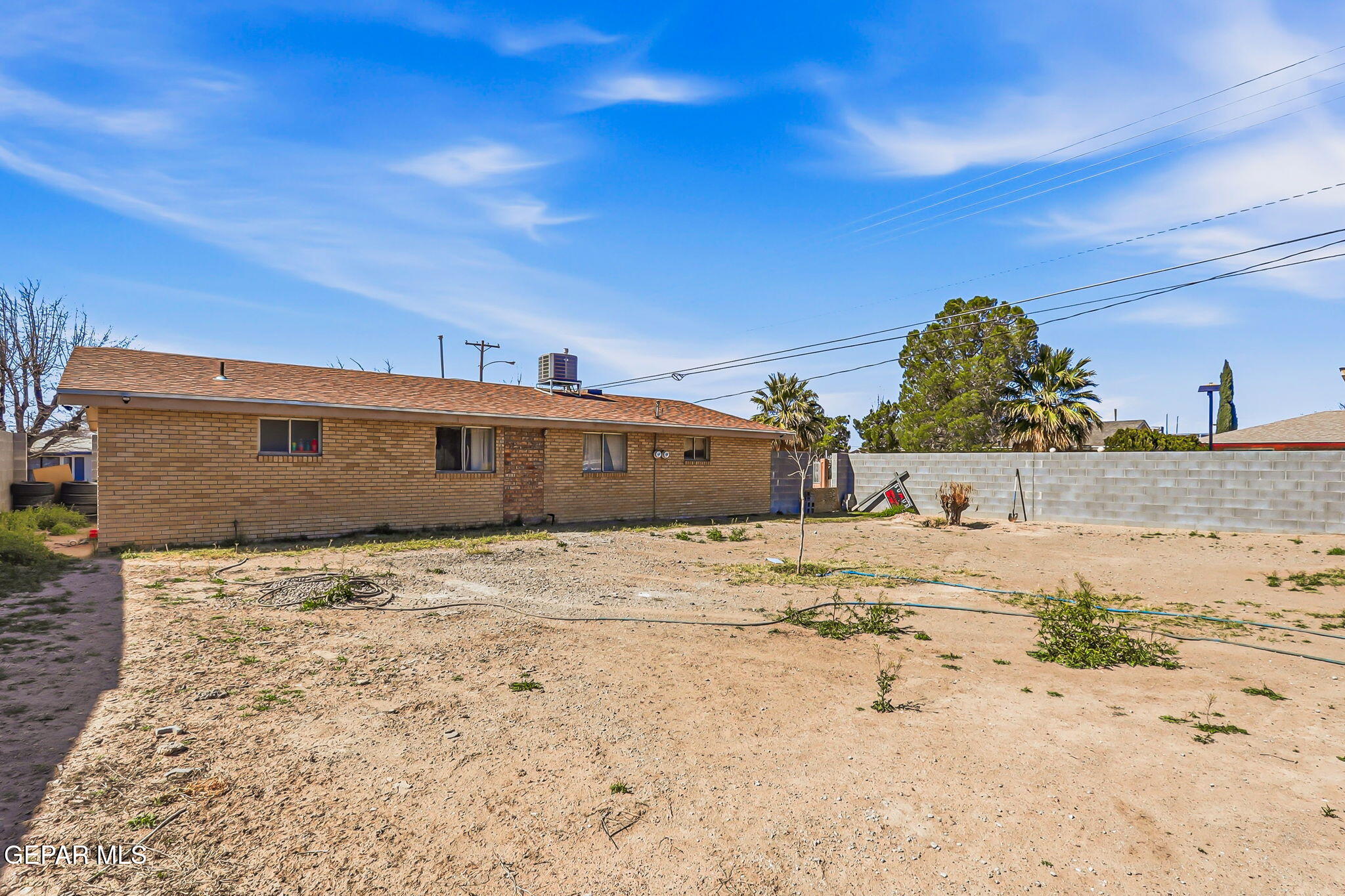 501 South 8th Street Anthony, TX 79821 - Photo 35 of 37 a front view of a house with a yard
