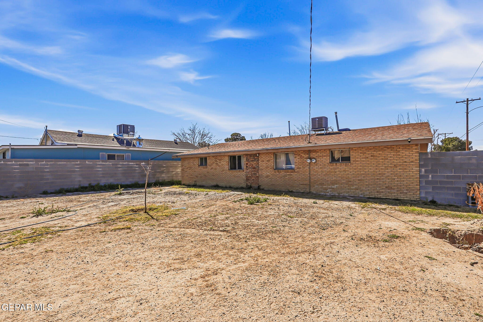 501 South 8th Street Anthony, TX 79821 - Photo 37 of 37 a front view of a house with a yard