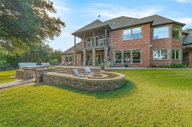 a view of an ocean and city