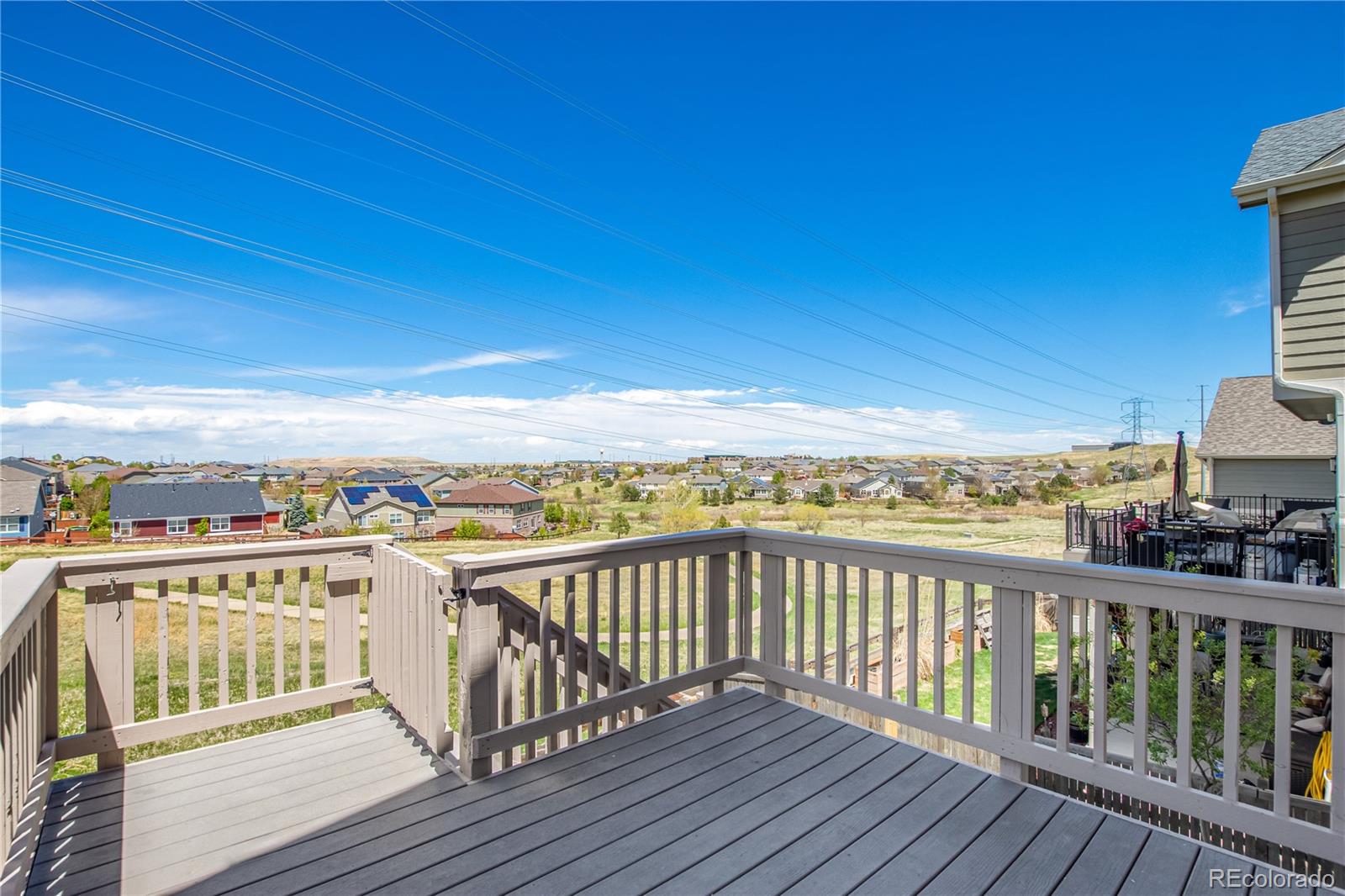 24389 East Brandt Avenue Aurora, CO 80016 - Photo 42 of 49 a view of a balcony with city view