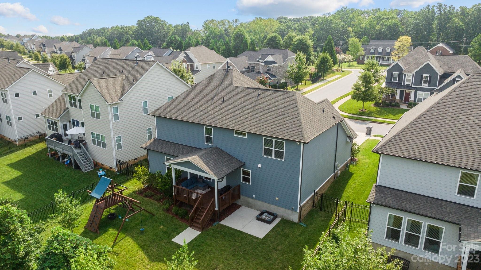 137 Hampton Trail Drive Fort Mill, SC 29708 - Photo 44 of 48 an aerial view of a house with a garden