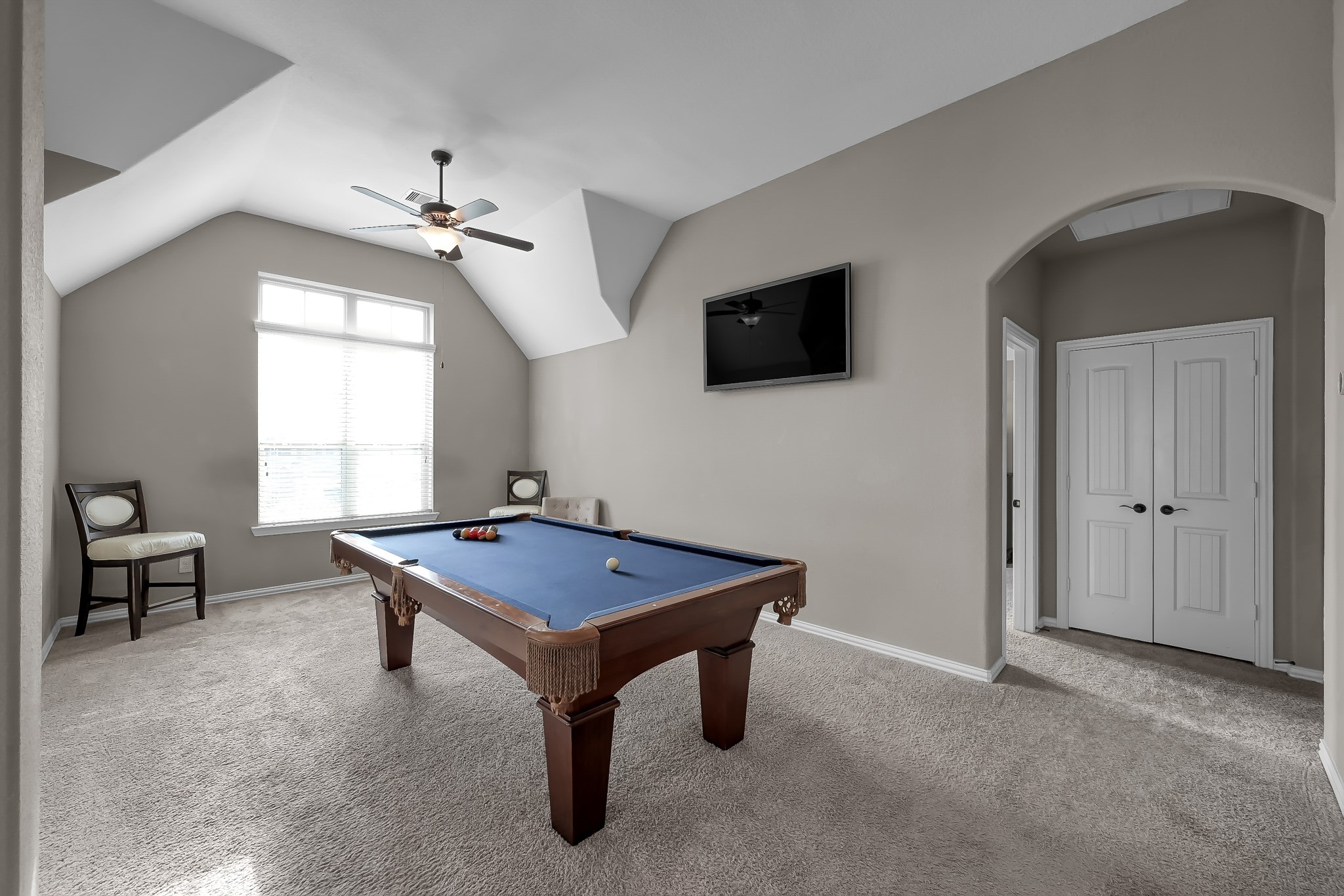 21926 Shamion Court Spring, TX 77379 - Photo 30 of 50 Large game room/loft. Large enough for regulation size pool table.