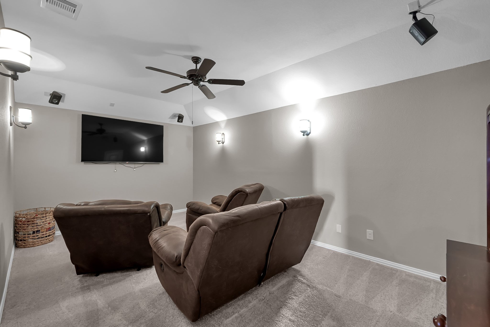 21926 Shamion Court Spring, TX 77379 - Photo 40 of 50 Media room upstairs