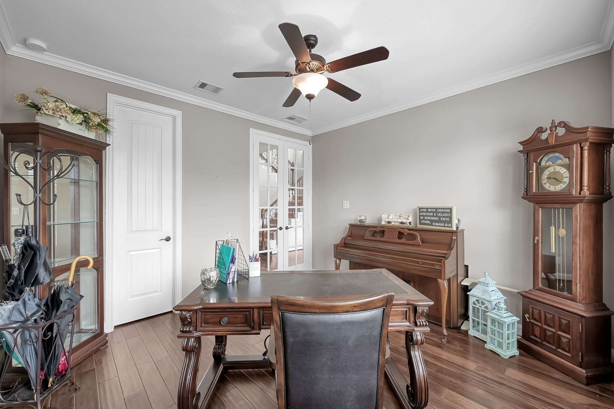 21926 Shamion Court Spring, TX 77379 - Photo 7 of 50 Walk in closet in the study for more storage or a fifth bedroom closet.
