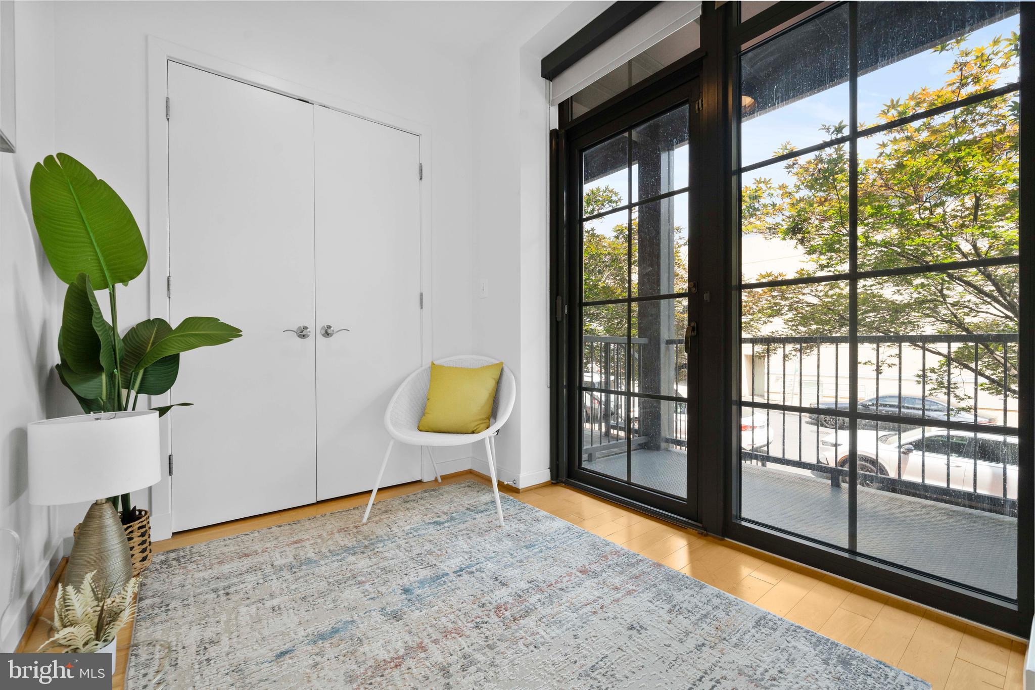 2412 17th Street Northwest, Unit 102 Washington, DC 20009 - Photo 11 of 21 a view of an empty room and a window