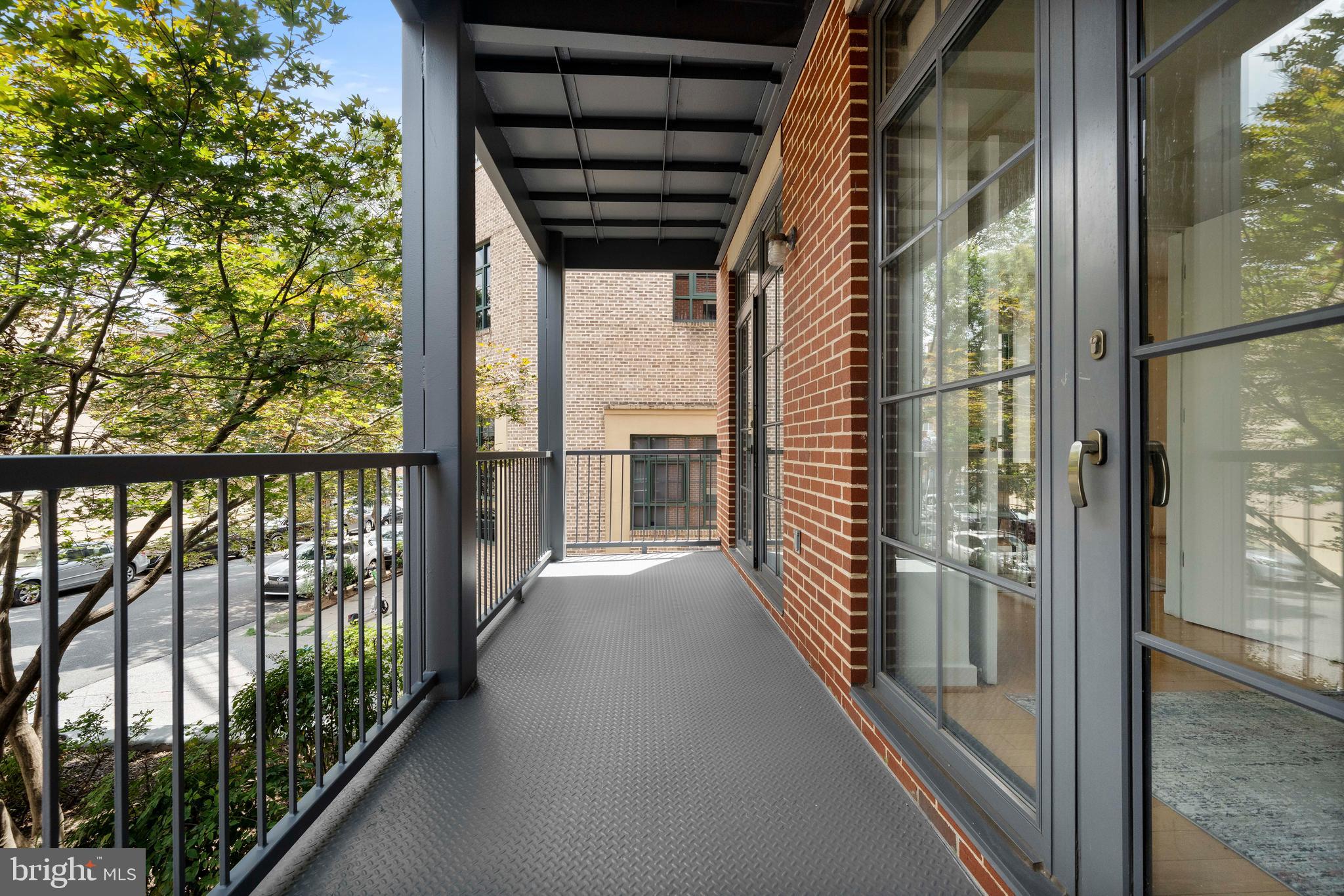 2412 17th Street Northwest, Unit 102 Washington, DC 20009 - Photo 12 of 21 a view of a balcony