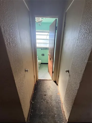 a view of a hallway