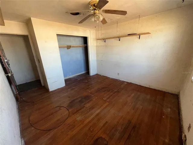 a view of a small space