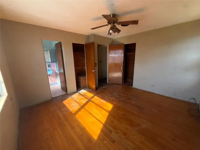a view of a livingroom with a staircase