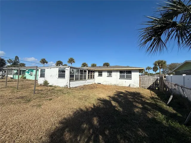 a view of a house with a patio