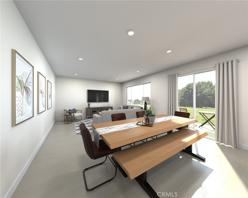 36441 Flare Drive Winchester, CA 92596 - Photo 3 of 9 a living room with granite countertop furniture a flat screen tv and a large window
