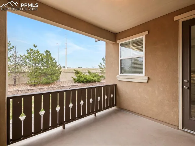 a view of a hallway with a hallway