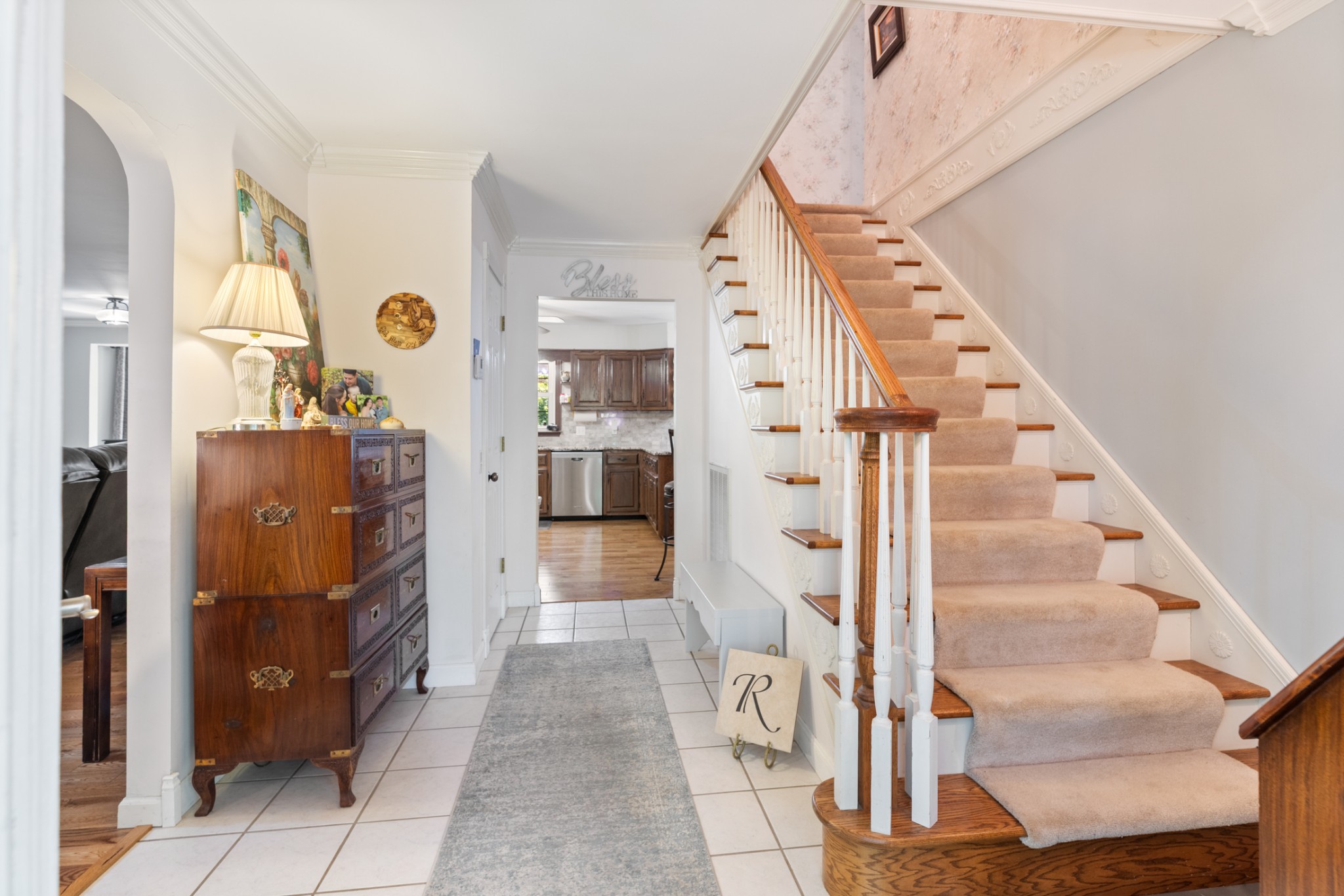 7422 Indian Creek Road McEwen, TN 37101 - Photo 17 of 71 a view of a hallway with wooden floor and entryway
