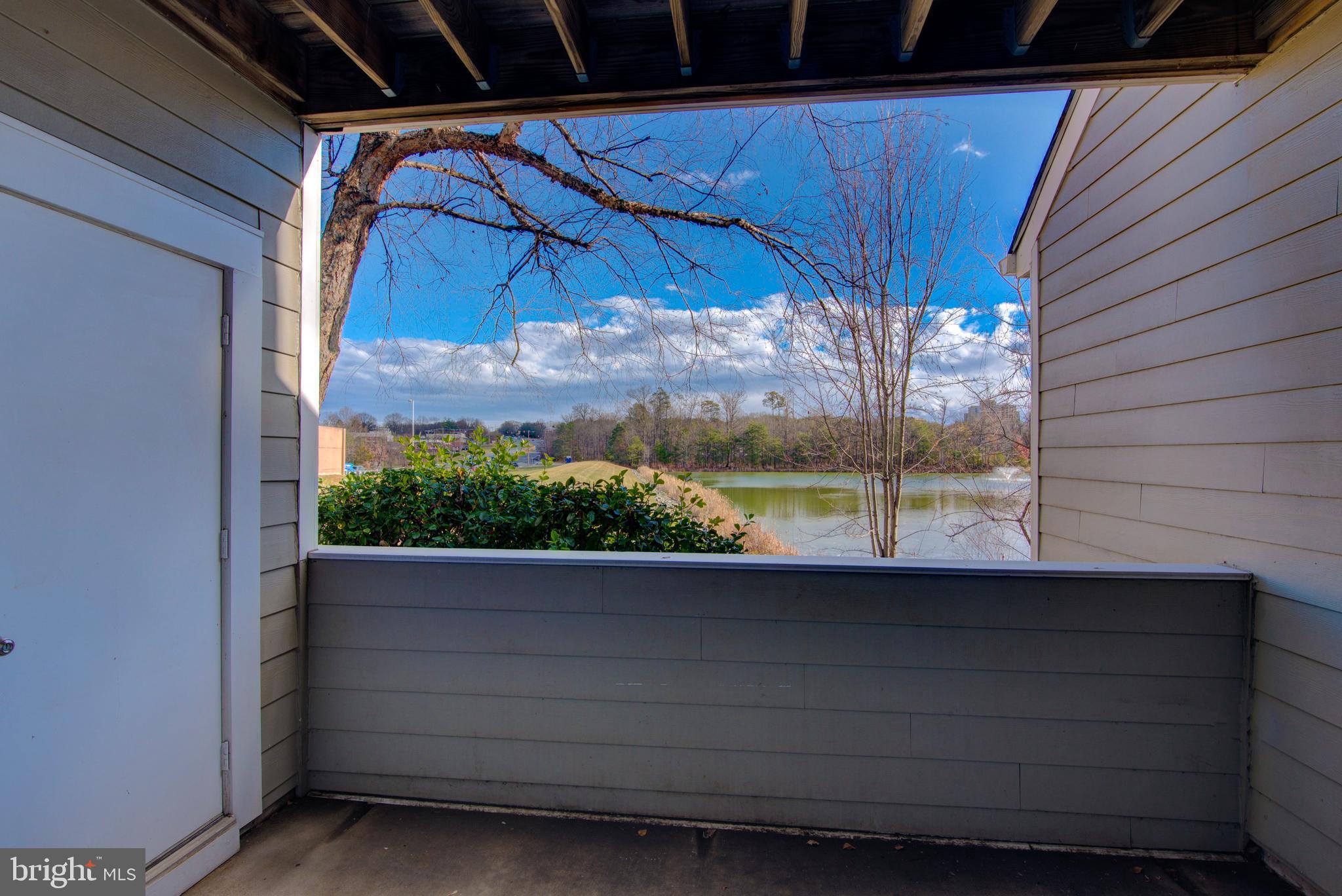 1708 Lake Shore Crest Drive Reston, VA 20190 - Photo 23 of 25 Patio with great views of the pond