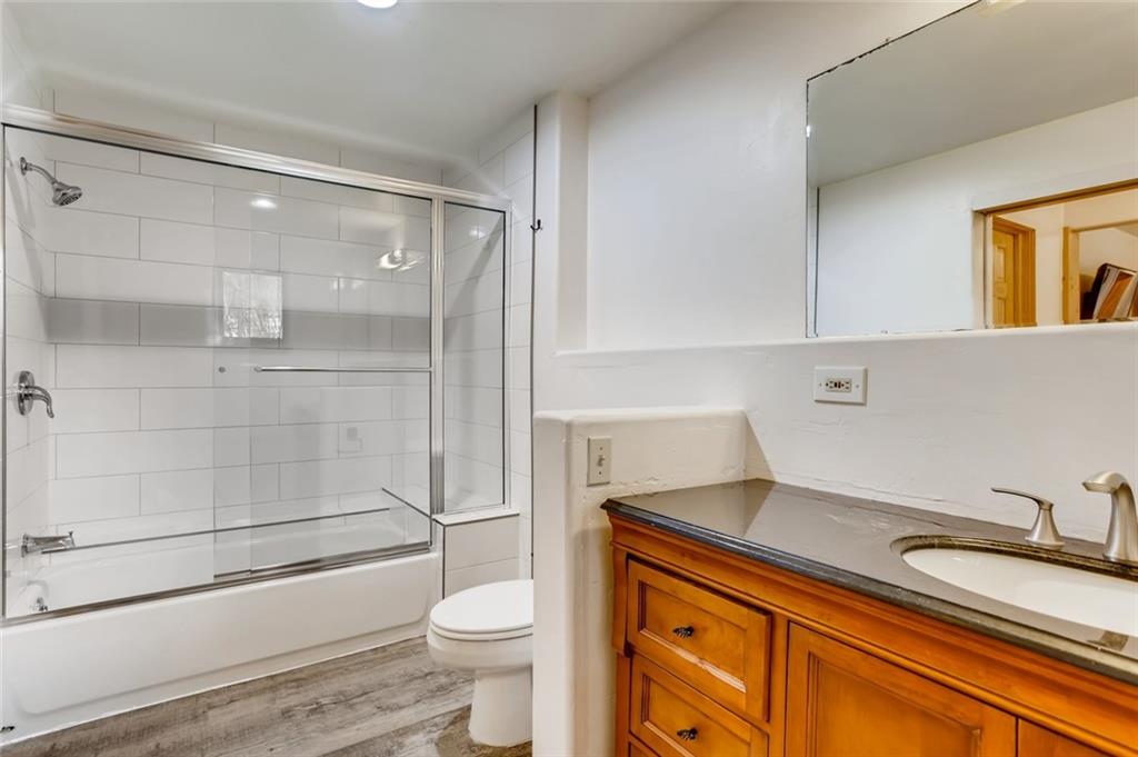 27 Rasor Court Keystone, CO 80435 - Photo 22 of 30 a bathroom with a sink a toilet and shower
