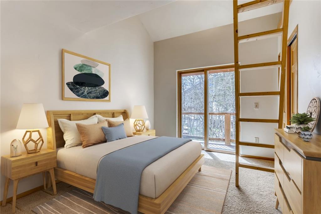 27 Rasor Court Keystone, CO 80435 - Photo 10 of 30 a bedroom with a bed and a window
