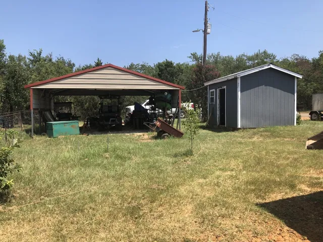 a view of lake with sunset