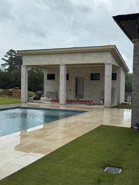 3425 Thompson Mill Road Buford, GA 30519 - Photo 45 of 48 a view of pool with yard