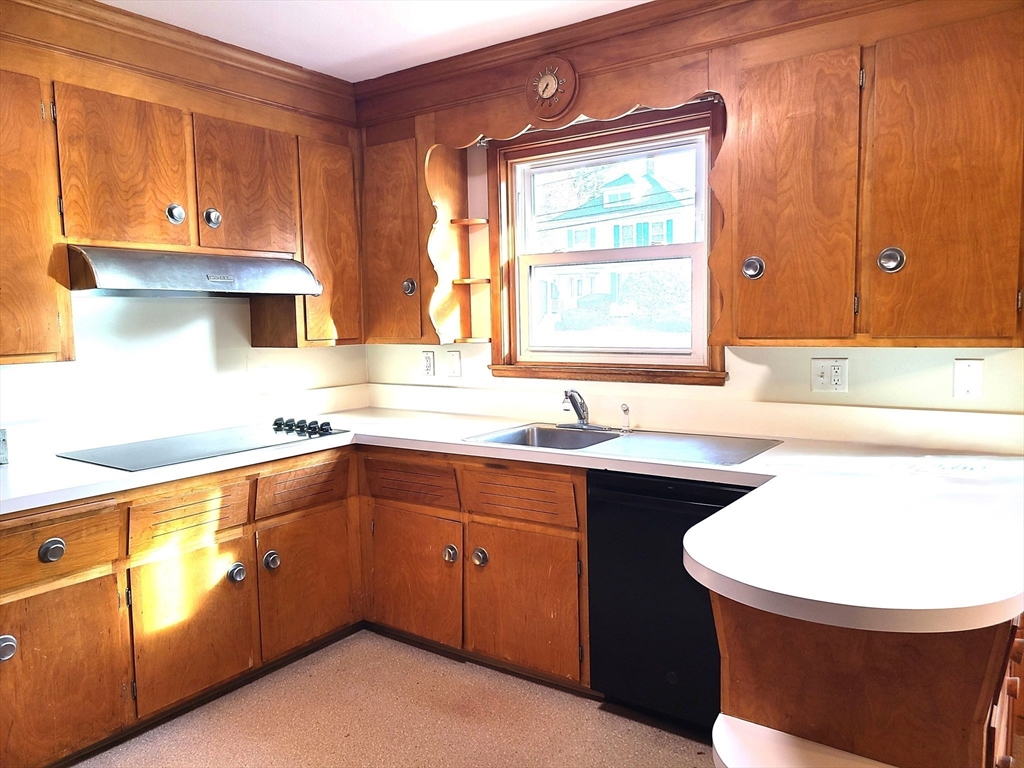 159 Lake Street, Unit 1 Weymouth, MA 02189 - Photo 10 of 21 a kitchen with a sink a window and cabinets