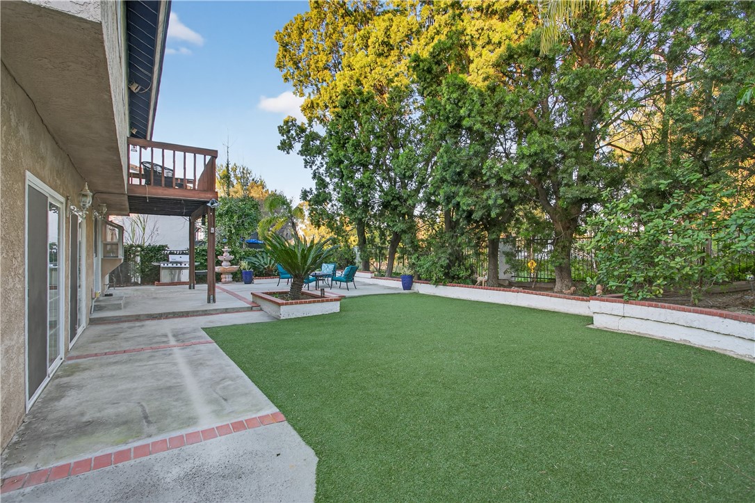 720 Ridgeview Road Anaheim Hills, CA 92807 - Photo 31 of 36 a view of swimming pool outdoor seating and garden