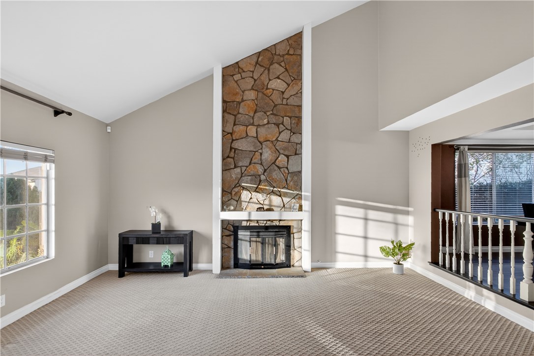 720 Ridgeview Road Anaheim Hills, CA 92807 - Photo 7 of 36 a view of livingroom with furniture and fireplace