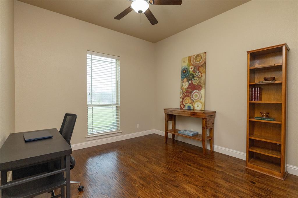 208 Ellis Creek Drive Weatherford, TX 76085 - Photo 31 of 40 The office is the 4th bedroom a
