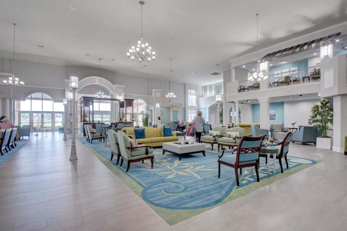 302 Capri G Delray Beach, FL 33484 - Photo 28 of 36 Clubhouse Lobby