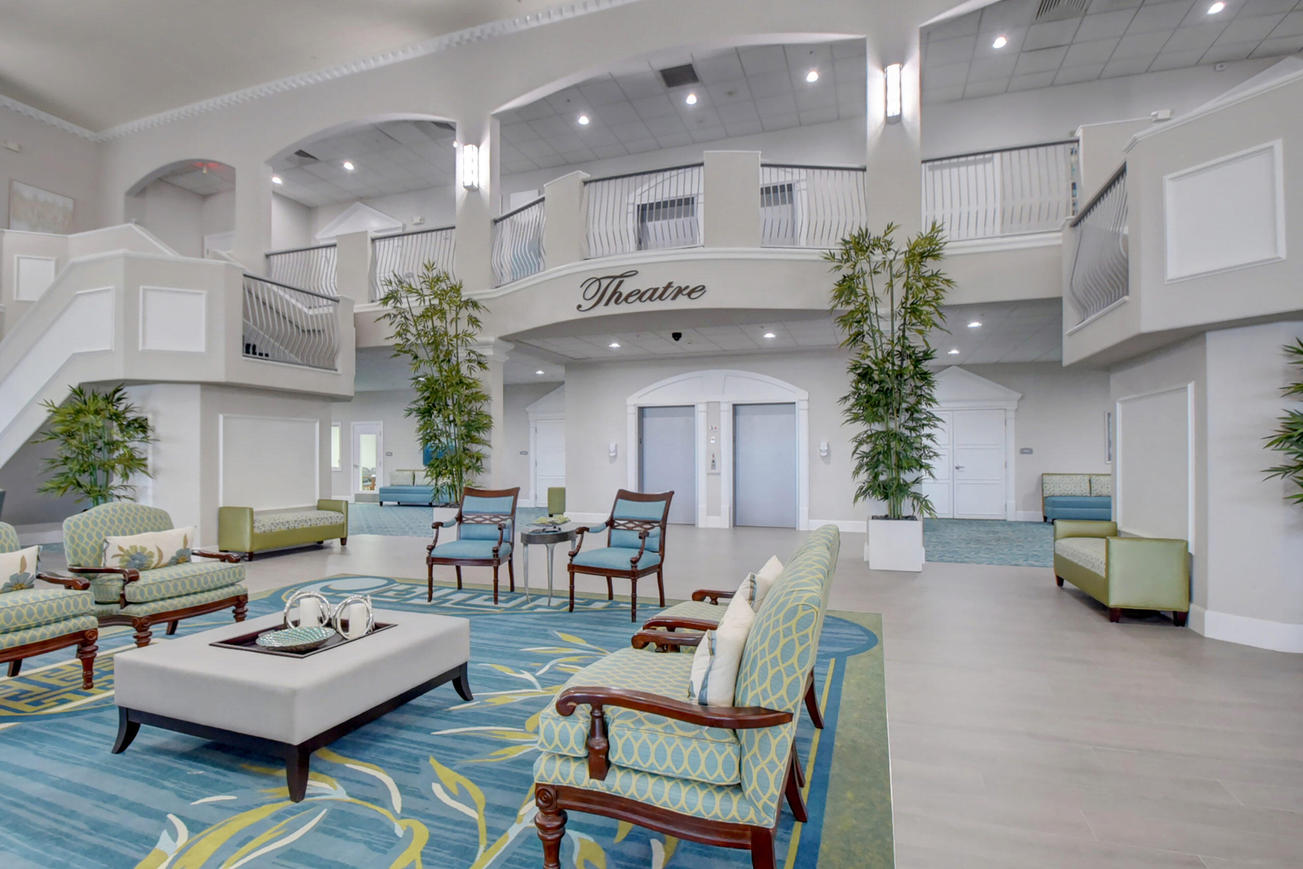 302 Capri G Delray Beach, FL 33484 - Photo 29 of 36 Clubhouse Lobby