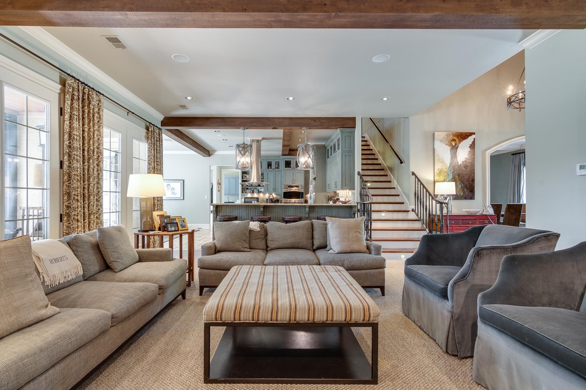5245 Cole Road Memphis, TN 38120 - Photo 13 of 25 a living room with furniture and a large window