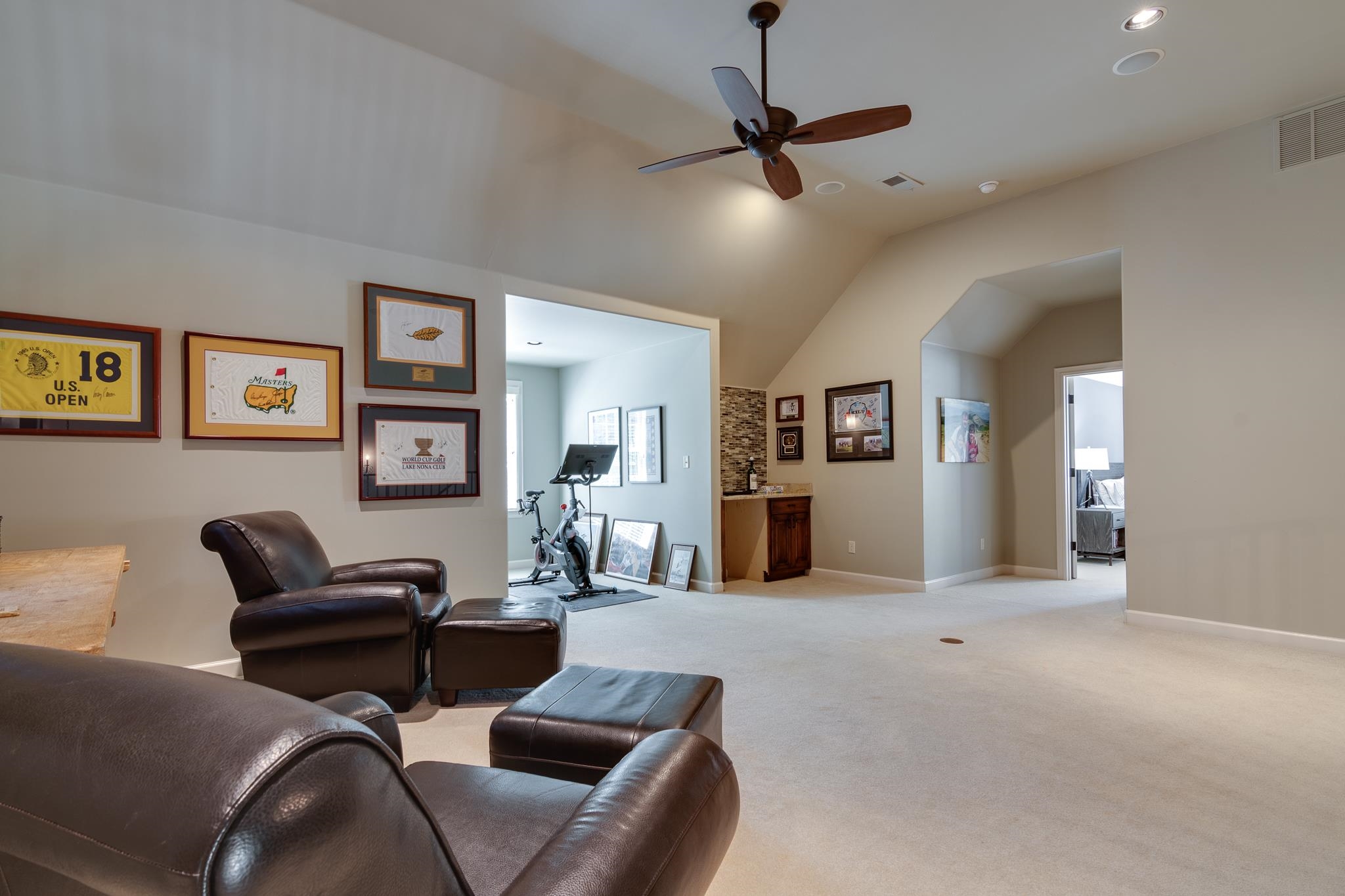 5245 Cole Road Memphis, TN 38120 - Photo 19 of 25 a living room with furniture and a chandelier