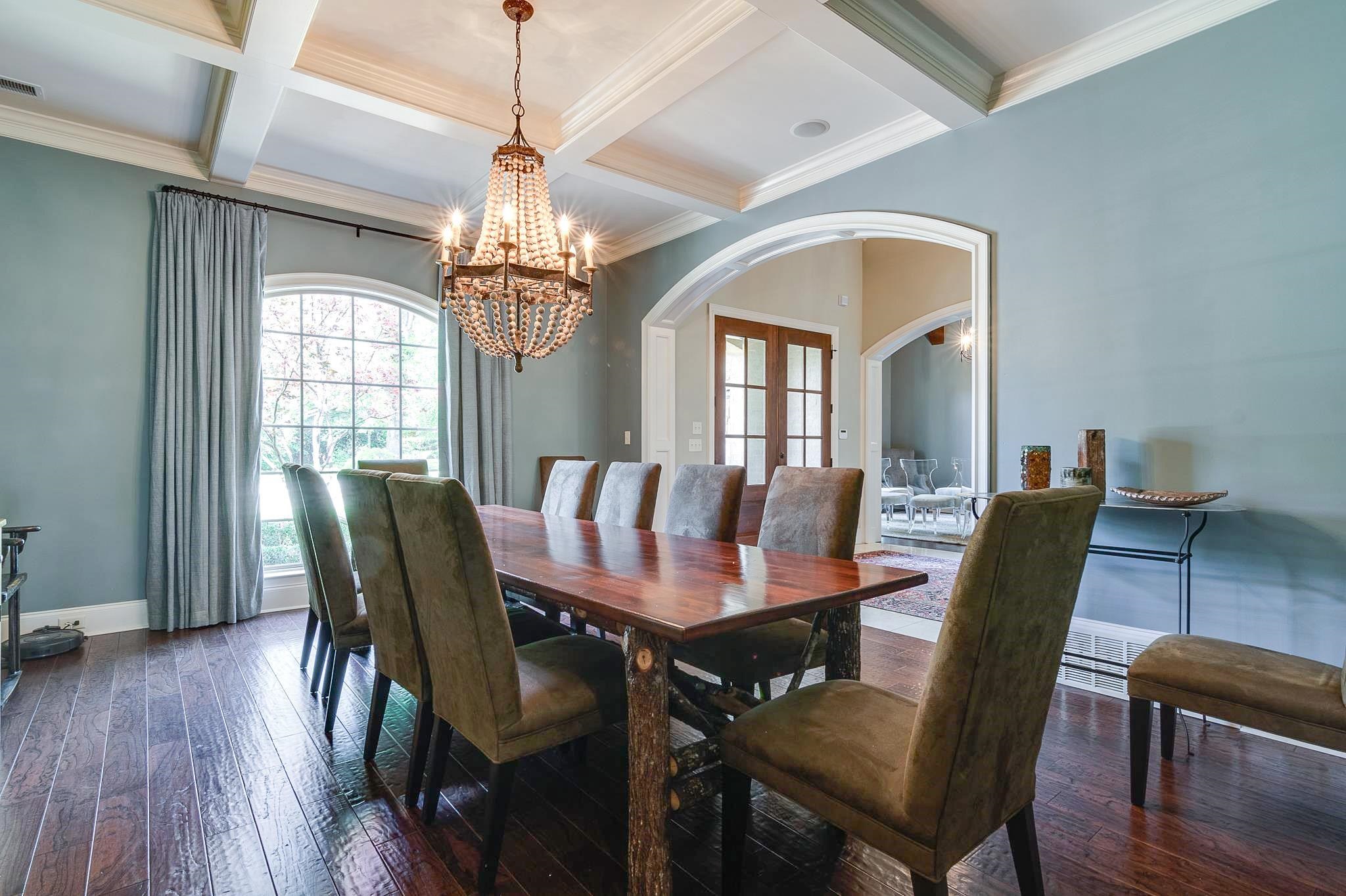 5245 Cole Road Memphis, TN 38120 - Photo 8 of 25 a view of a dining room with furniture window and wooden floor