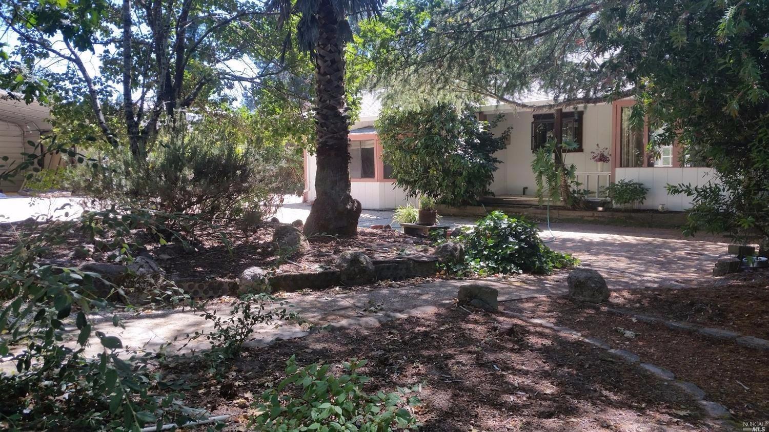 3900 Hicks Road Sebastopol, CA 95472 - Photo 1 of 1 a front view of a house with a yard and shrubs