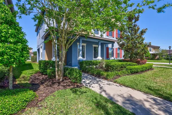 a house with a tree in front of it