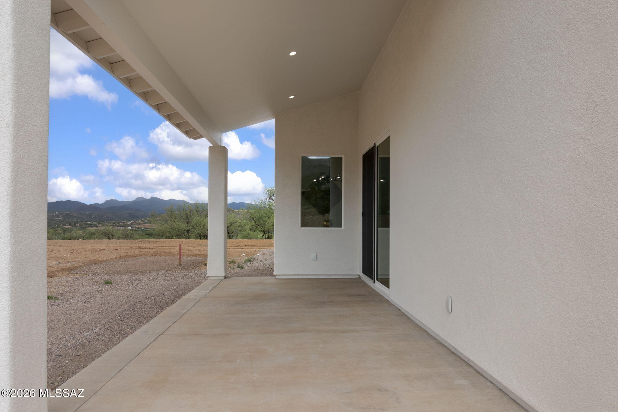 7. Back porch west view