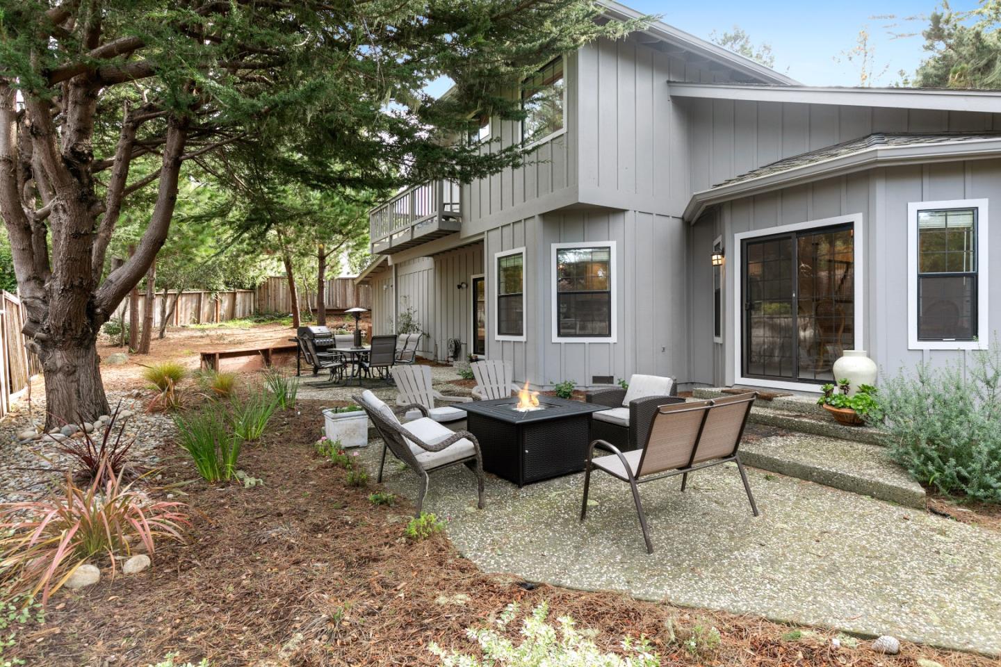 3017 Lopez Road Pebble Beach, CA 93953 - Photo 25 of 30 a view of a house with backyard and sitting area