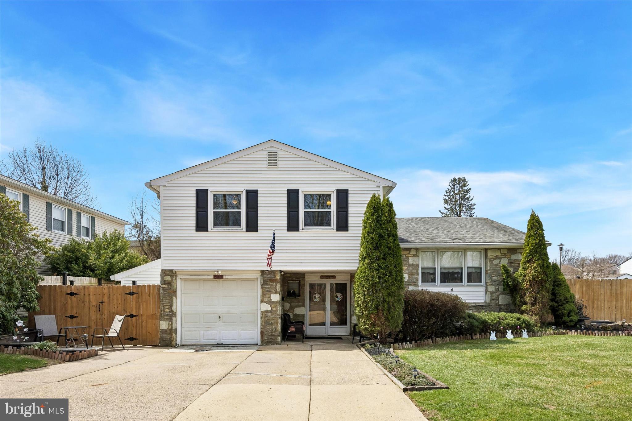 400 Woodhaven Road Philadelphia, PA 19116 - Photo 1 of 25 a front view of a house with a yard