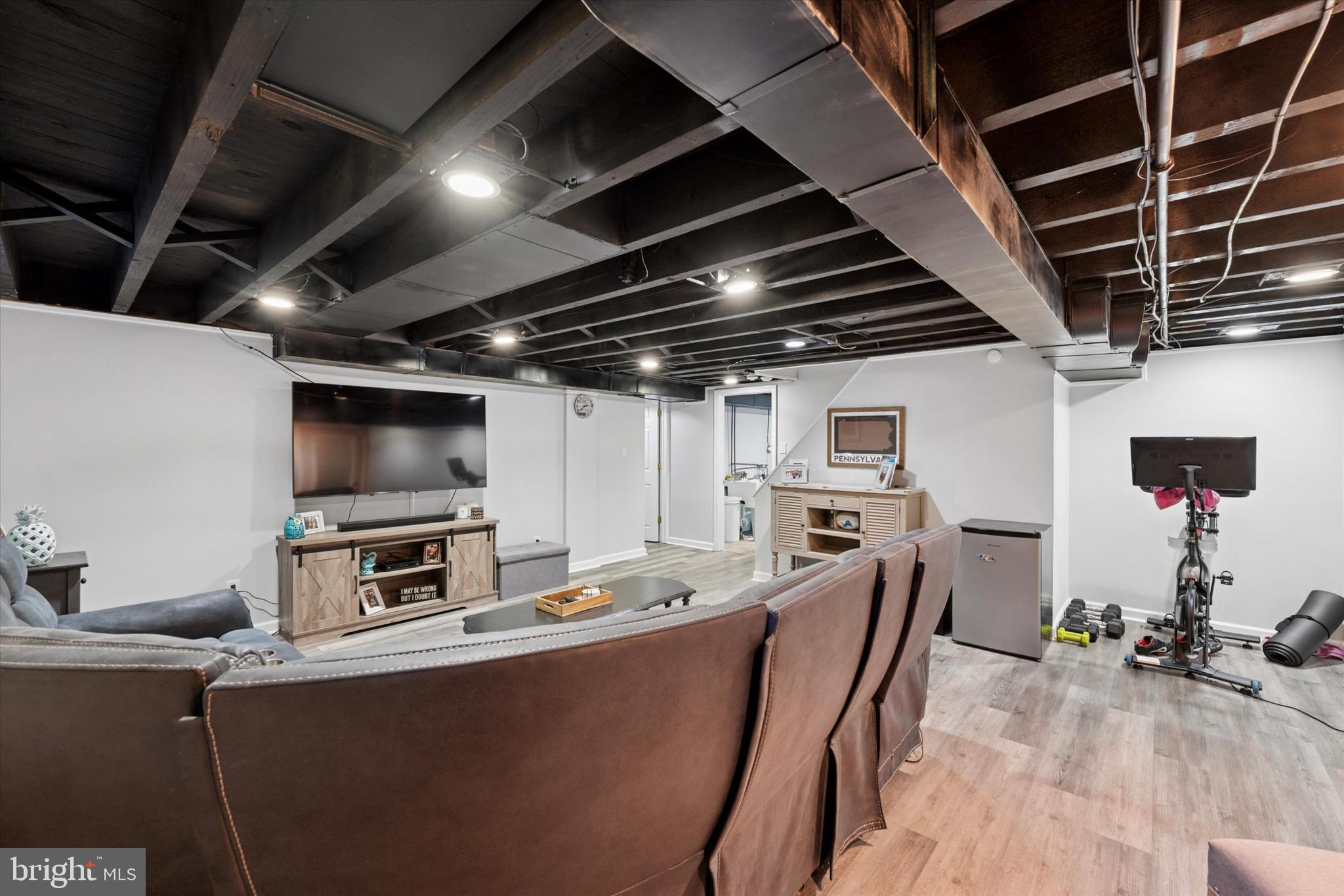 1636 Rose Glen Road Havertown, PA 19083 - Photo 26 of 38 a view of a kitchen with furniture wooden floor and windows