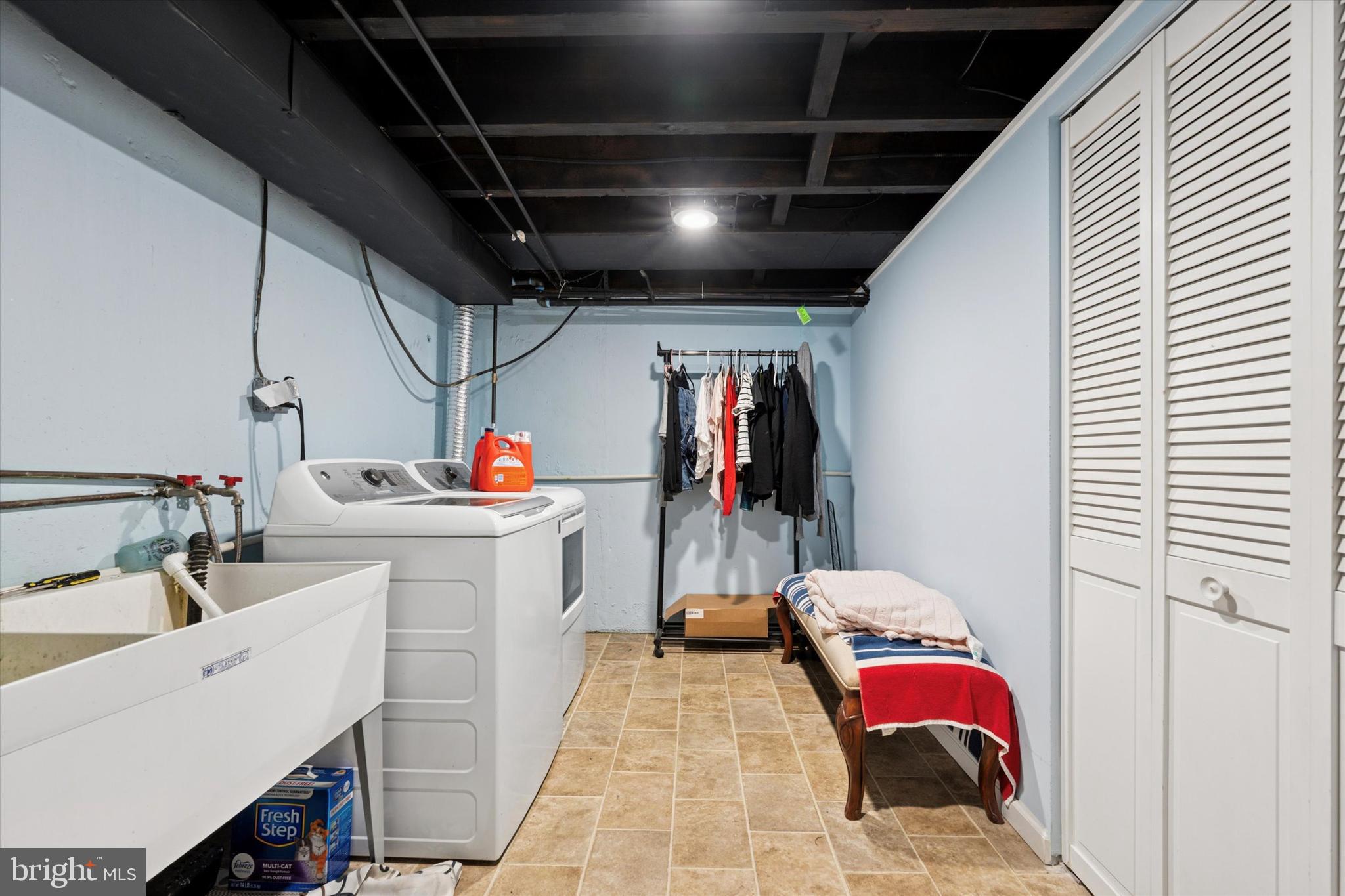 1636 Rose Glen Road Havertown, PA 19083 - Photo 27 of 38 a storage & utility room with a sink