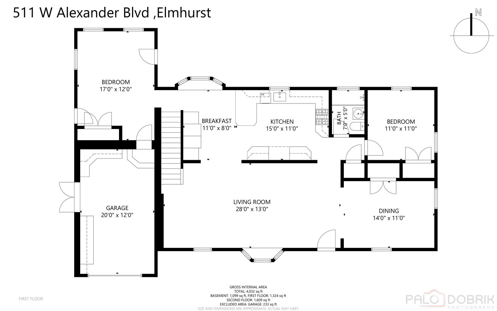 511 Alexander Boulevard Elmhurst, IL 60126 - Photo 35 of 38 a picture of a wall with a white and white photo