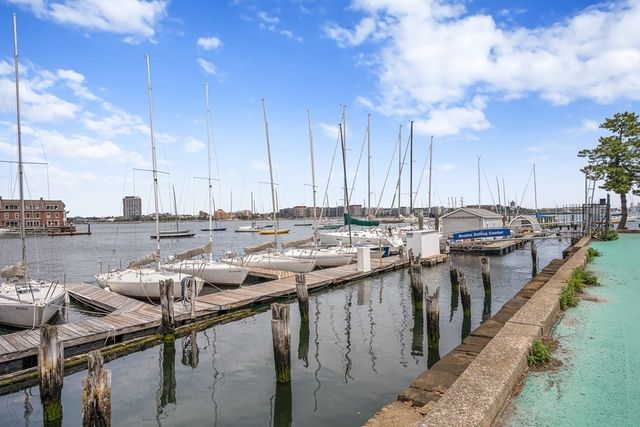 a car parked in front of a building