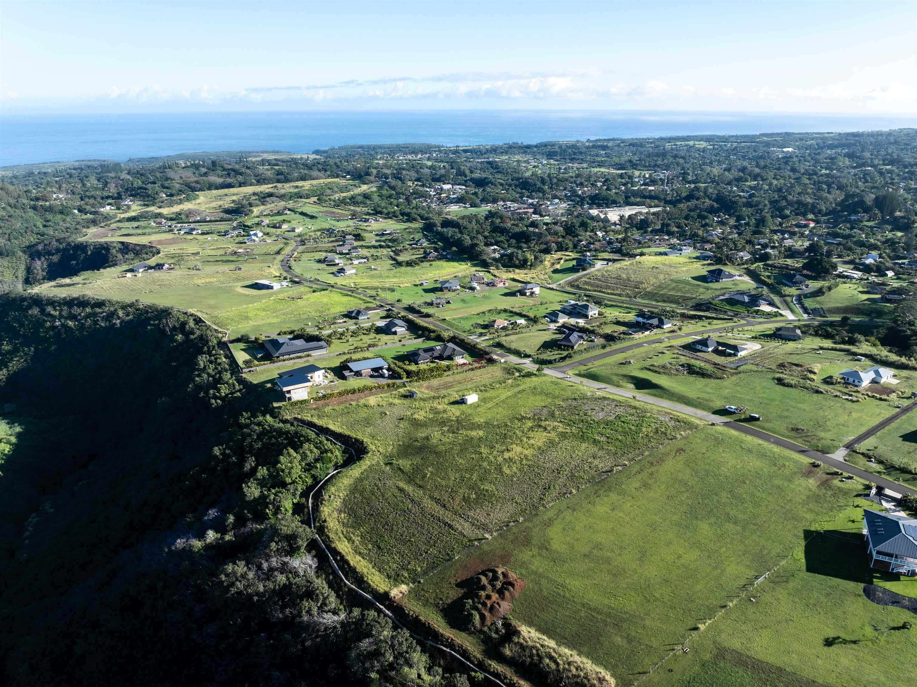 1022 Auwaha Place, Unit A Haiku, HI 96708 - Photo 12 of 26 an aerial view of residential houses with outdoor space