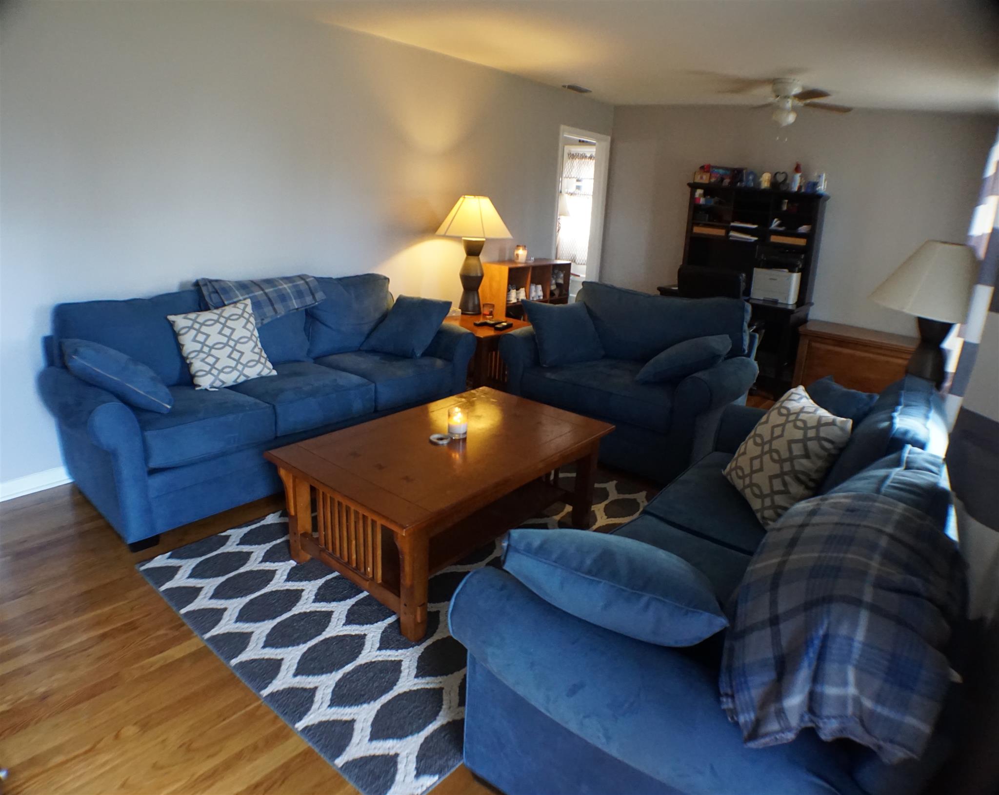 406 Gates Road Goodlettsville, TN 37072 - Photo 4 of 21 a living room with furniture and wooden floor