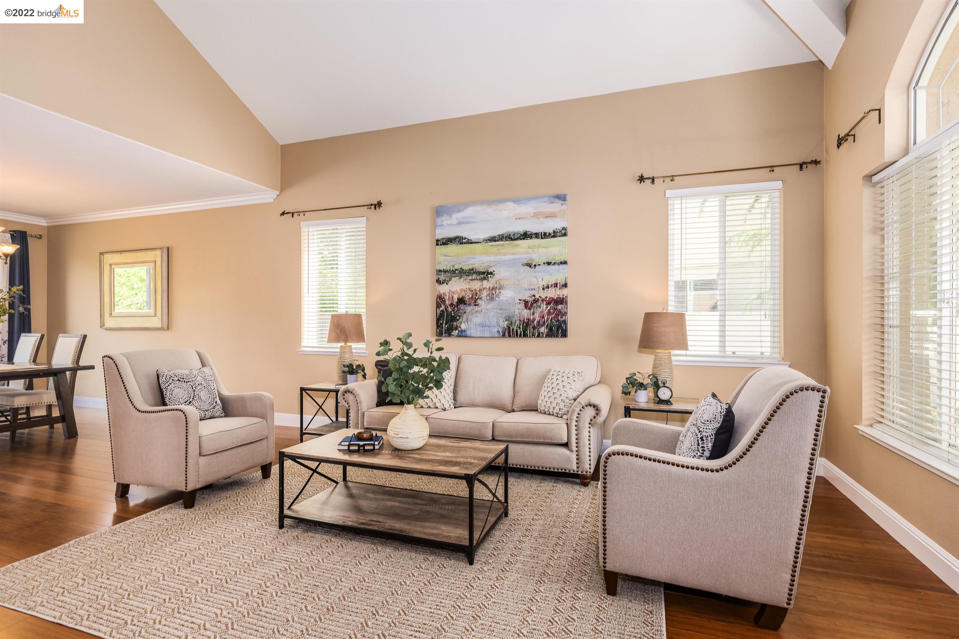 Undisclosed Address Concord, CA 94521 - Photo 8 of 47 a living room with furniture and a large window