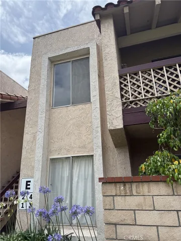 a view of wooden balcony