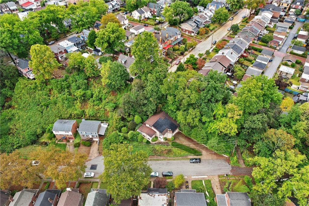 500 Allenby Avenue Pittsburgh, PA 15218 - Photo 31 of 35 an aerial view of house with yard
