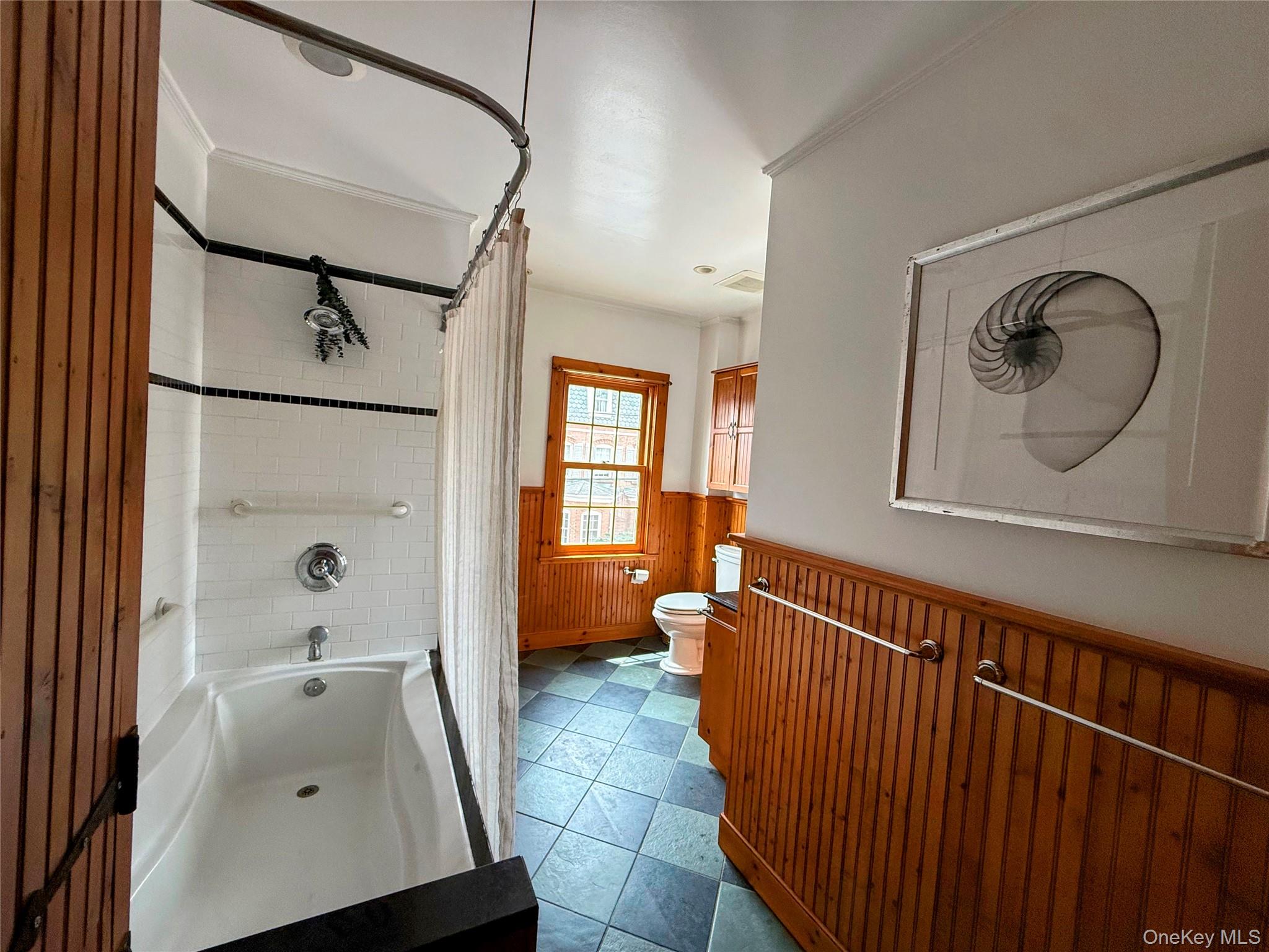 6 Church Street Cold Spring, NY 10516 - Photo 11 of 15 a hallway with a sink and a mirror
