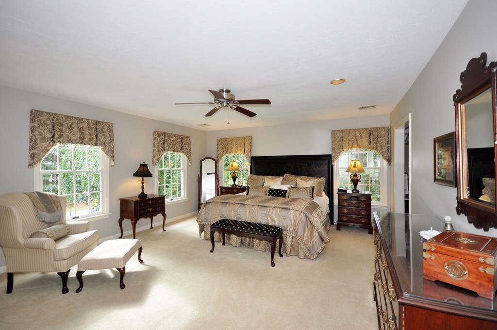 54 Phillips Road Sudbury, MA 01776 - Photo 16 of 30 a bedroom with furniture and a large window