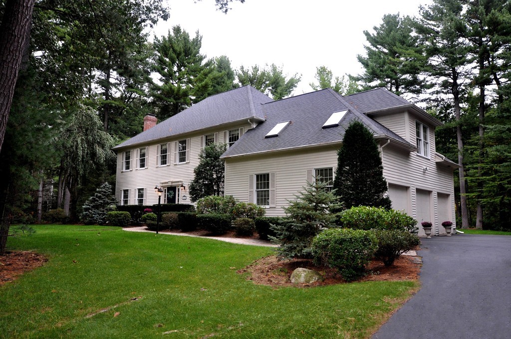 54 Phillips Road Sudbury, MA 01776 - Photo 30 of 30 a view of a house with backyard and garden